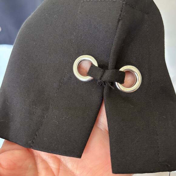 Philosophy NWT Wms Petite Small Pull On Black Midrise Capri Pants Casual - Picture 6 of 9